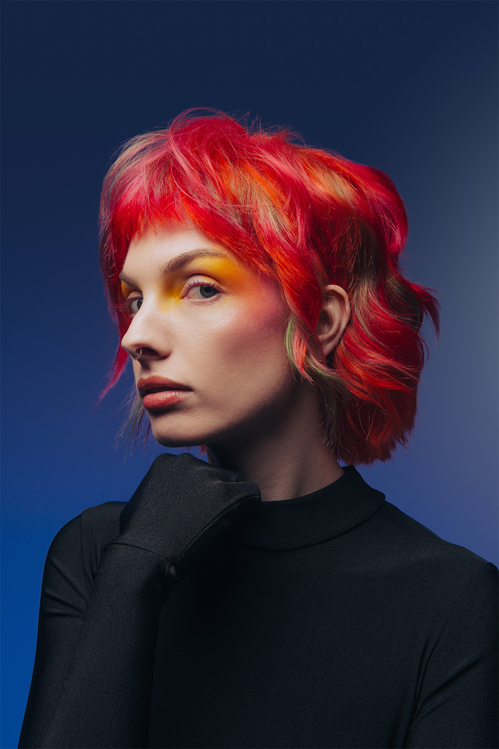 Creative Colour Red Bob - Jude Taylor - Voltage Collection